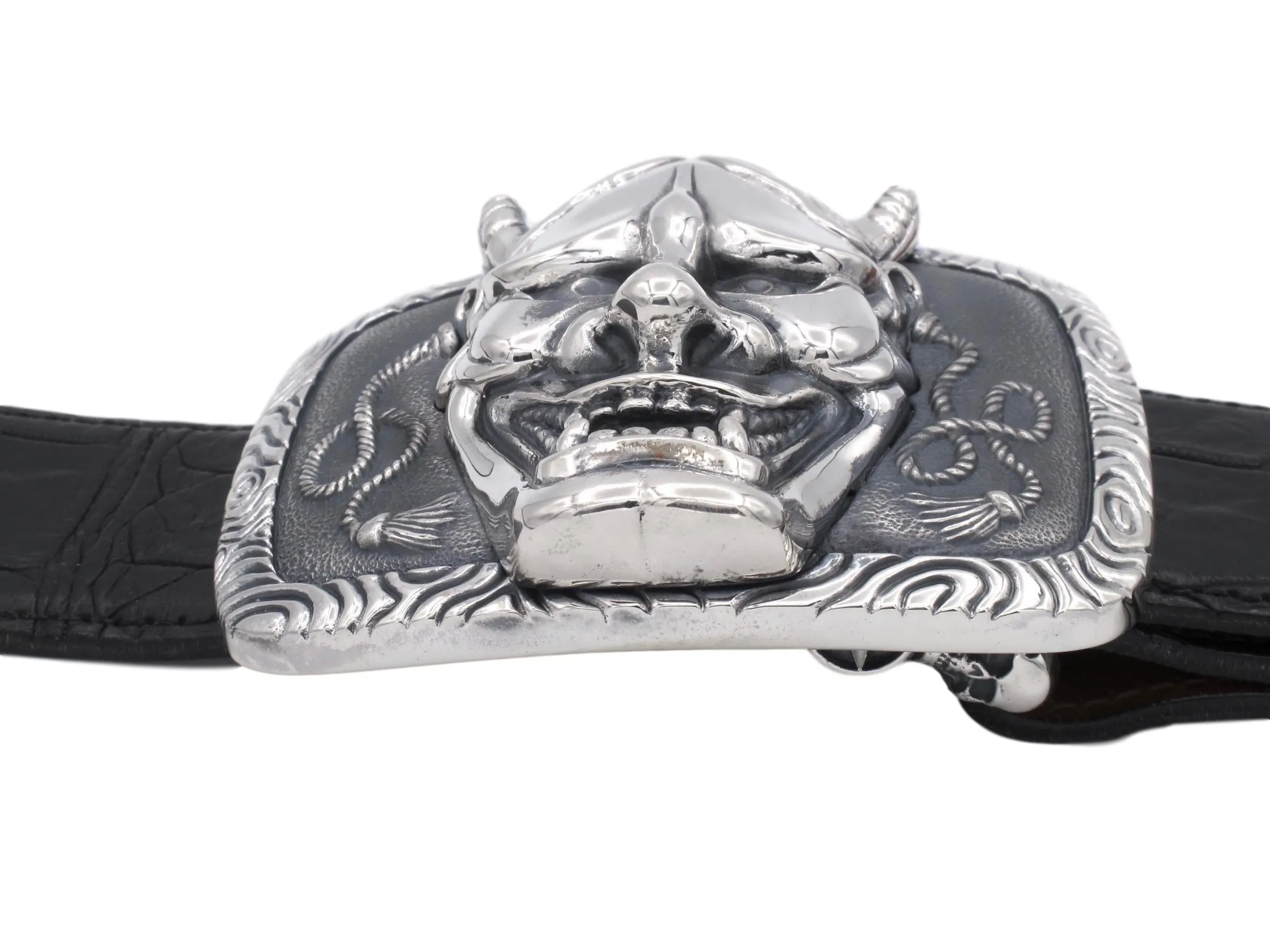 #1374 Hanya Mask Trophy Buckle, 1.5"