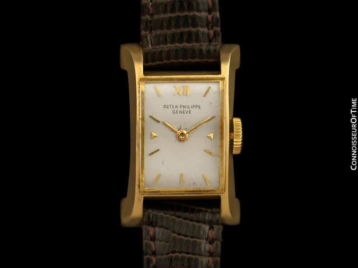 1950's Patek Philippe Vintage Ladies Ref. 2295 "Eiffel Tower" Pagoda 18K Gold Watch - Very Few Made