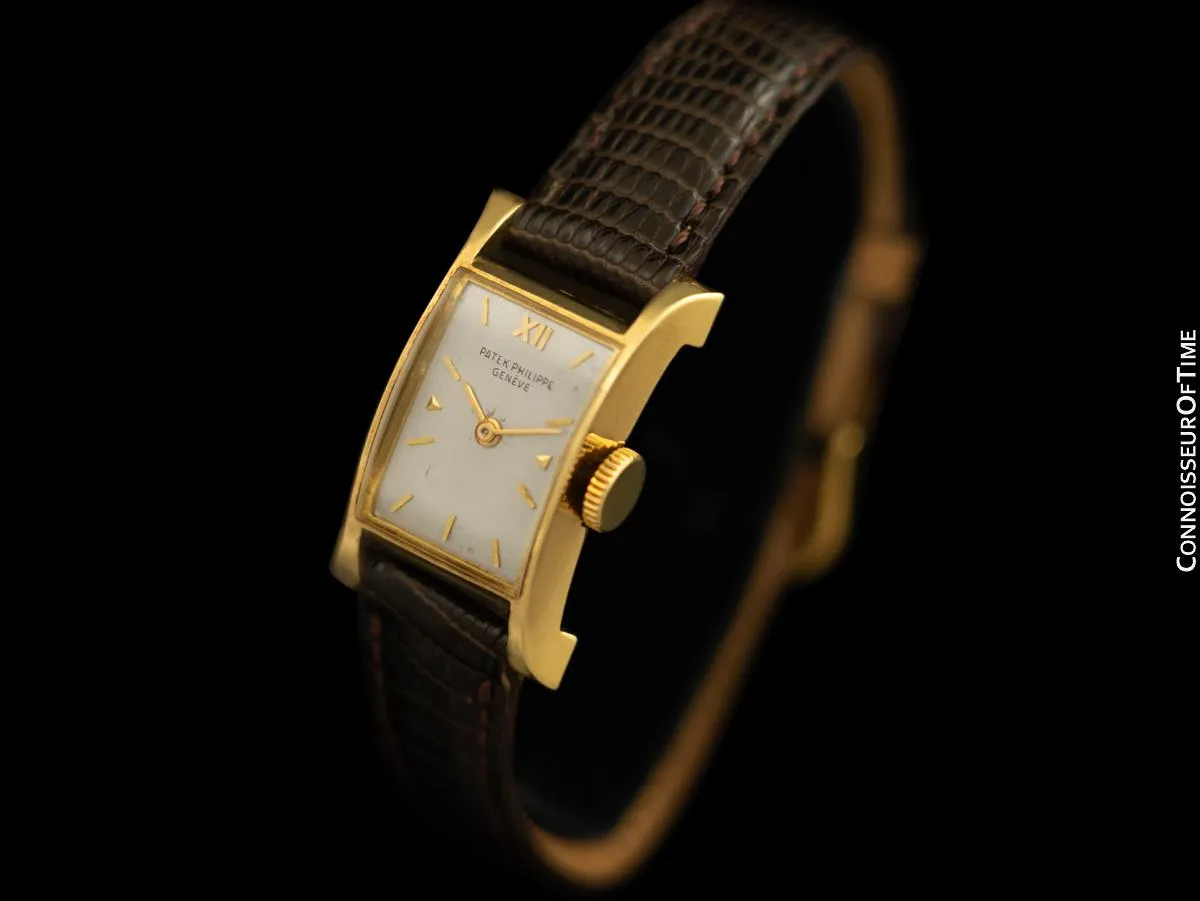 1950's Patek Philippe Vintage Ladies Ref. 2295 "Eiffel Tower" Pagoda 18K Gold Watch - Very Few Made