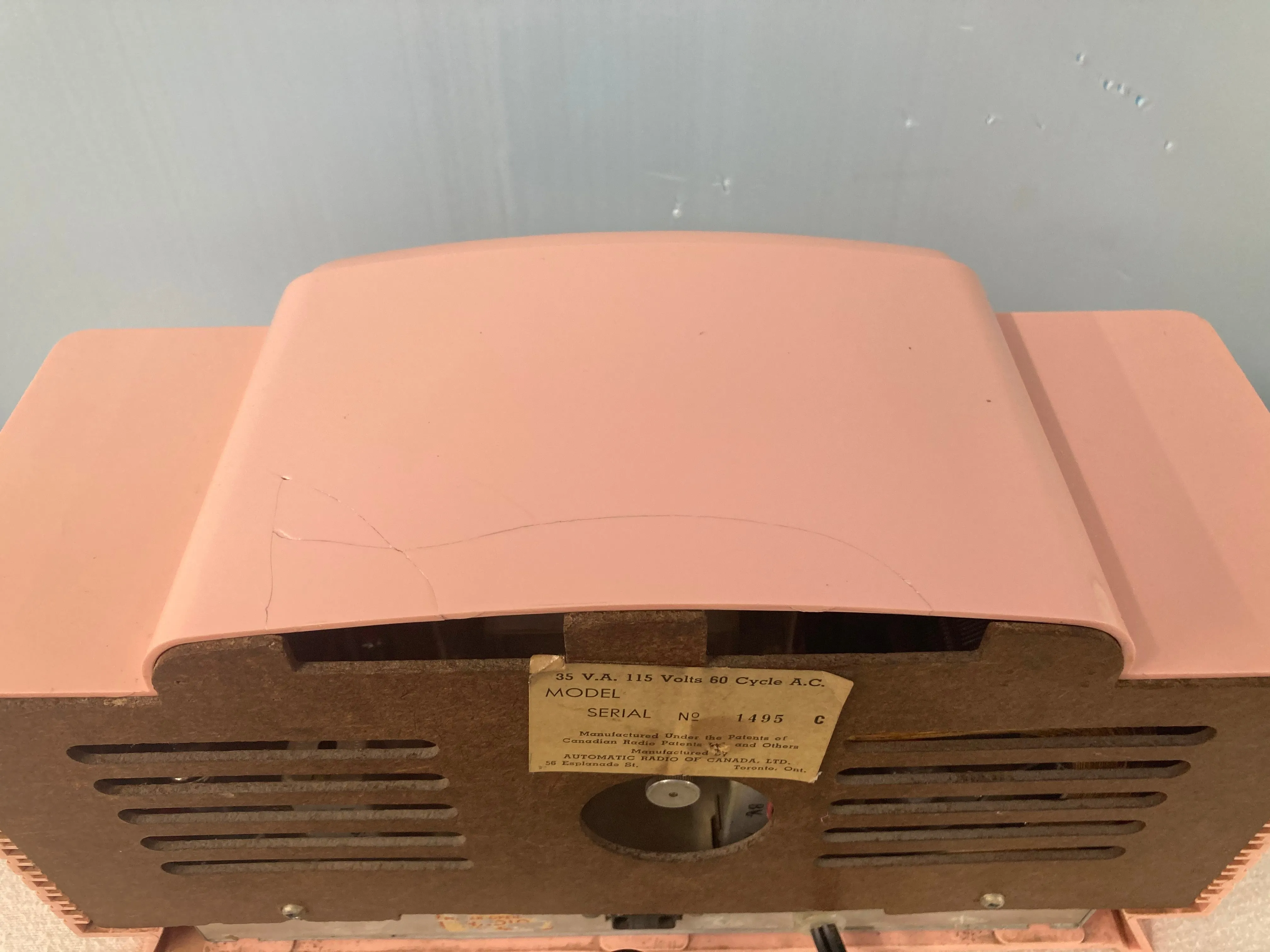 1959 Automatic CL-61 Tube Radio