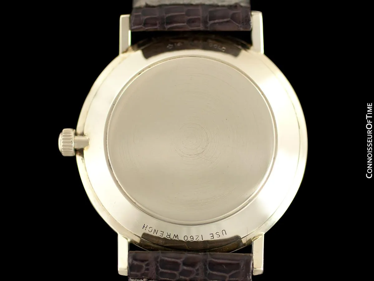 1966 Jaeger-LeCoultre Vintage Museum Watch, Modern Art - 14K Gold & Diamonds