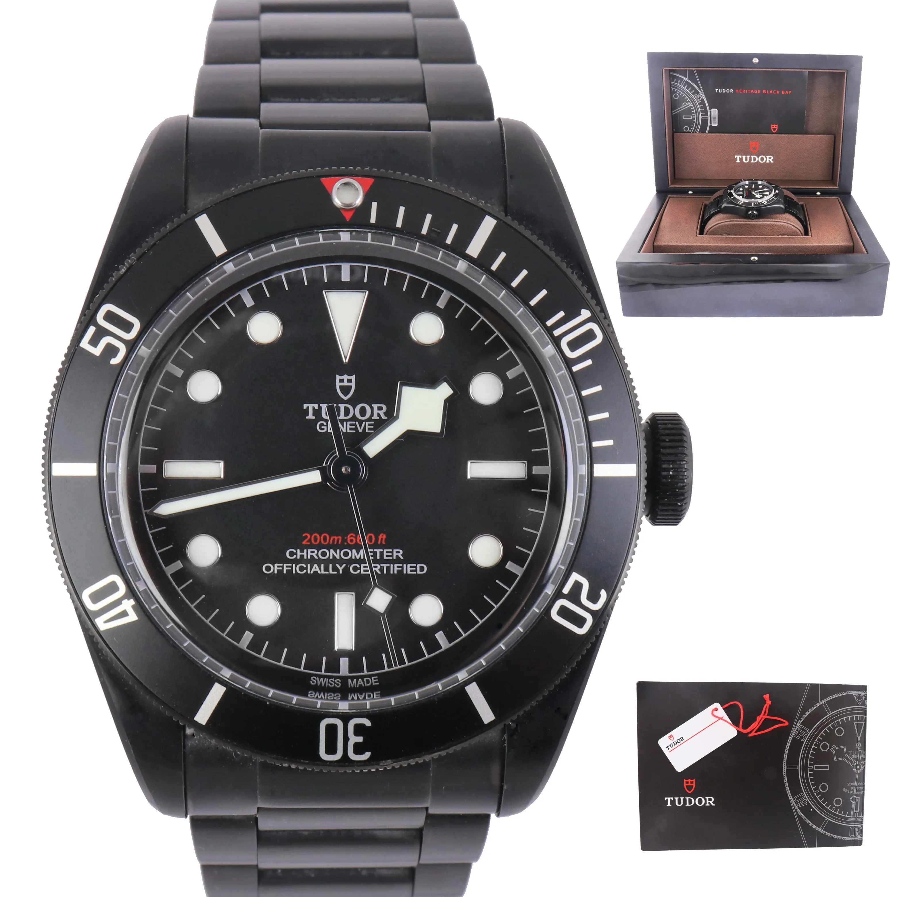 2018 Tudor Heritage Black Bay 79230 DK PVD Dark Stainless Automatic  41mm Watch