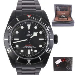 2018 Tudor Heritage Black Bay 79230 DK PVD Dark Stainless Automatic  41mm Watch