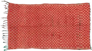 3'1" x 5'6" Vintage Moroccan Rug
