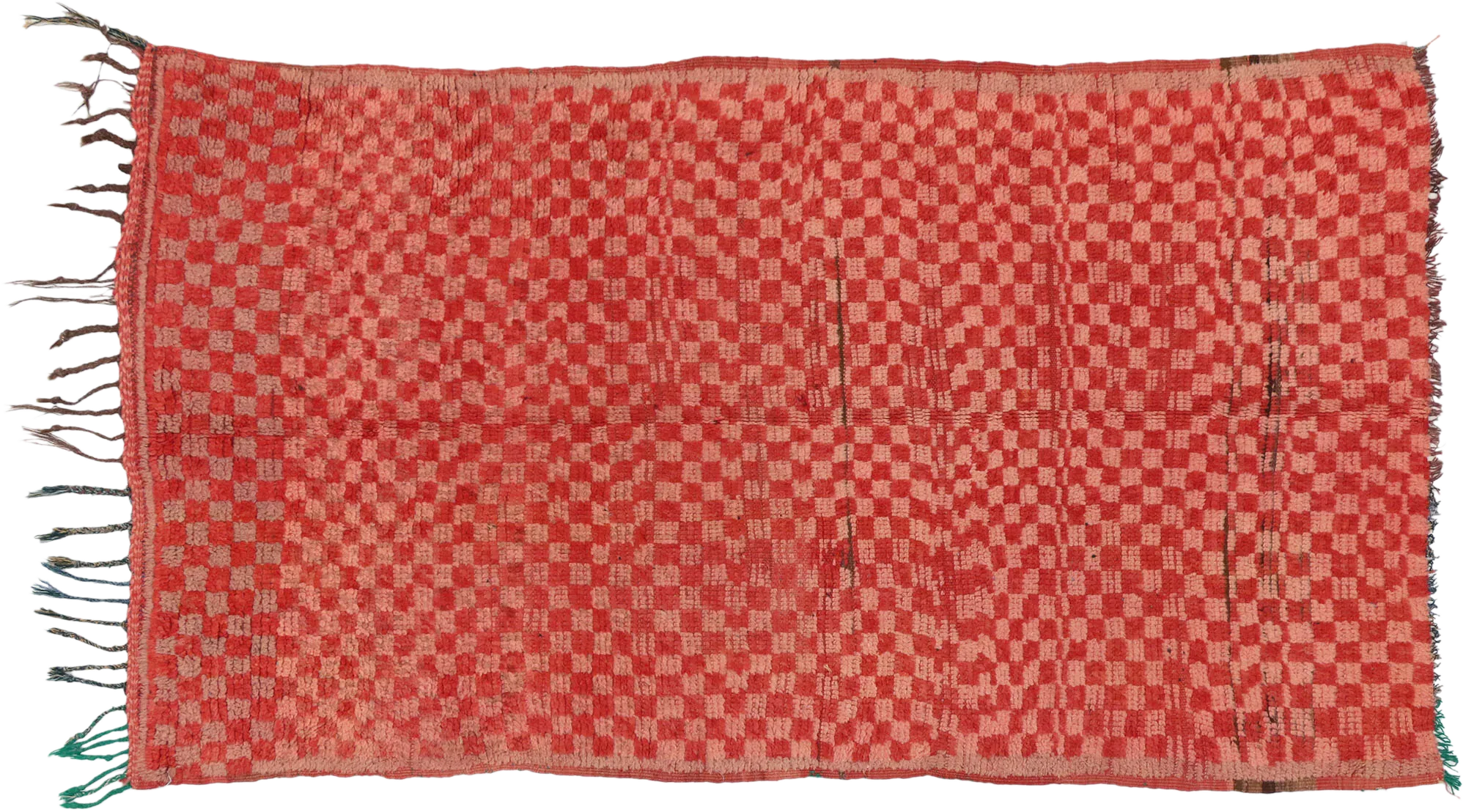 3'1" x 5'6" Vintage Moroccan Rug