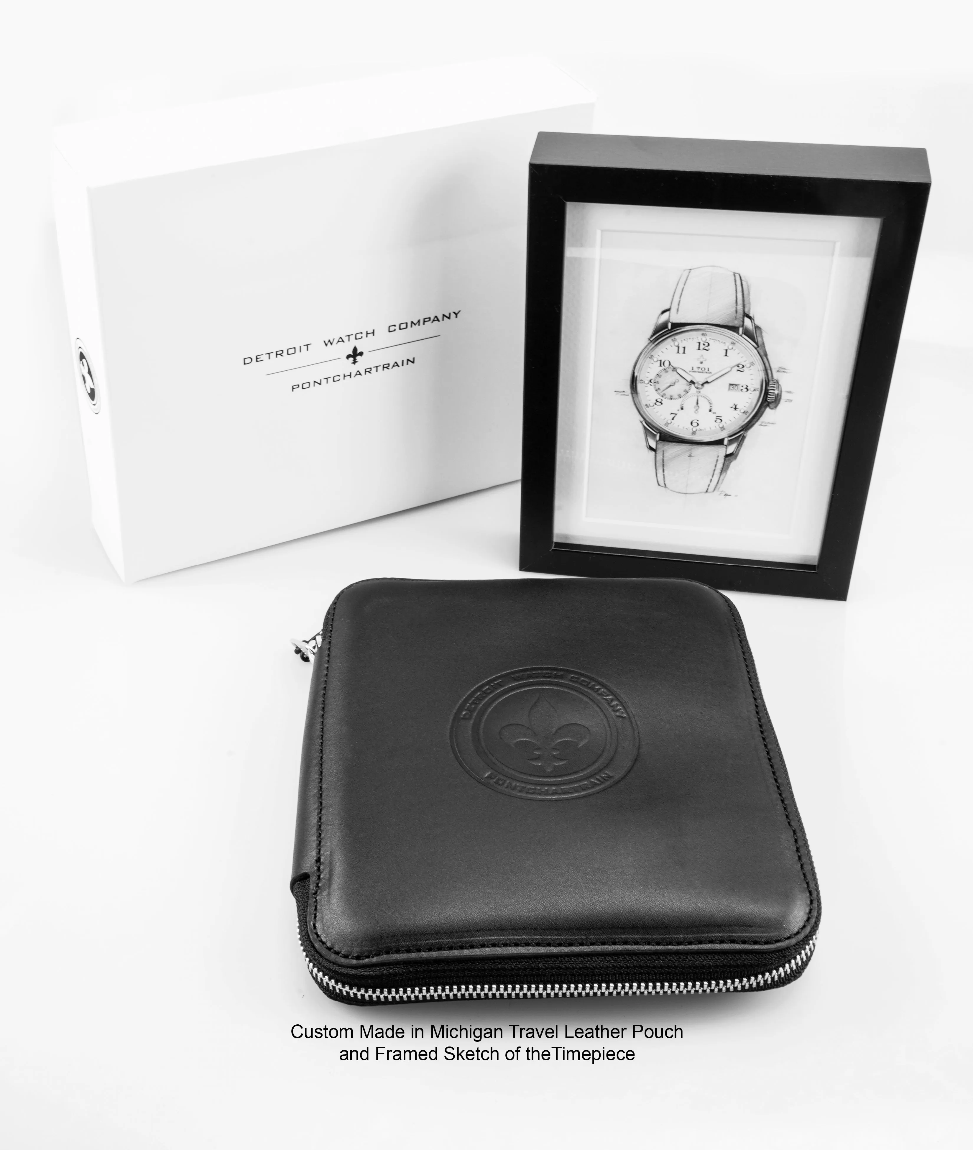 39mm Women's 1701 Pontchartrain Louis XIV classic Exhibition