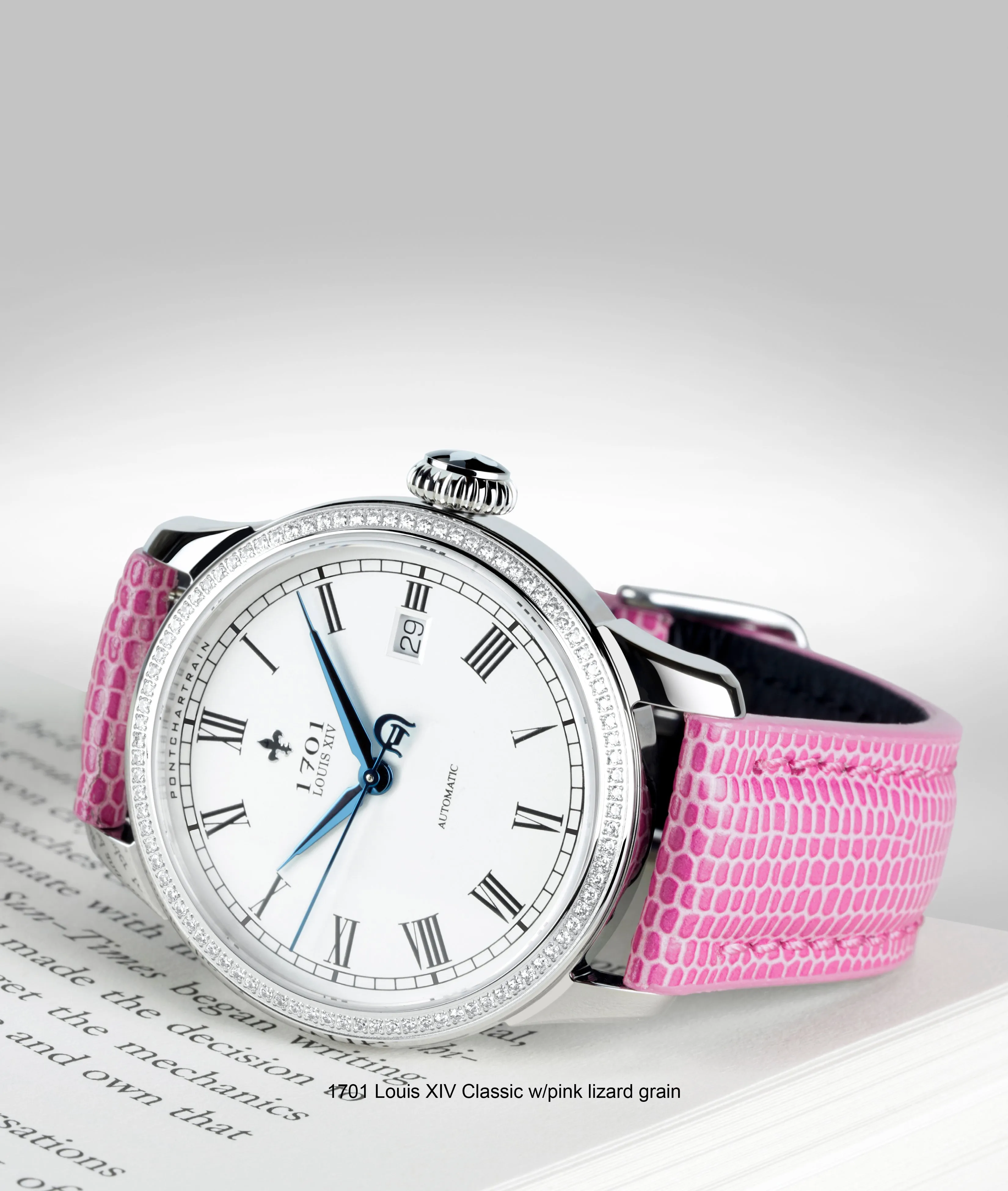 39mm Women's 1701 Pontchartrain Louis XIV classic Exhibition