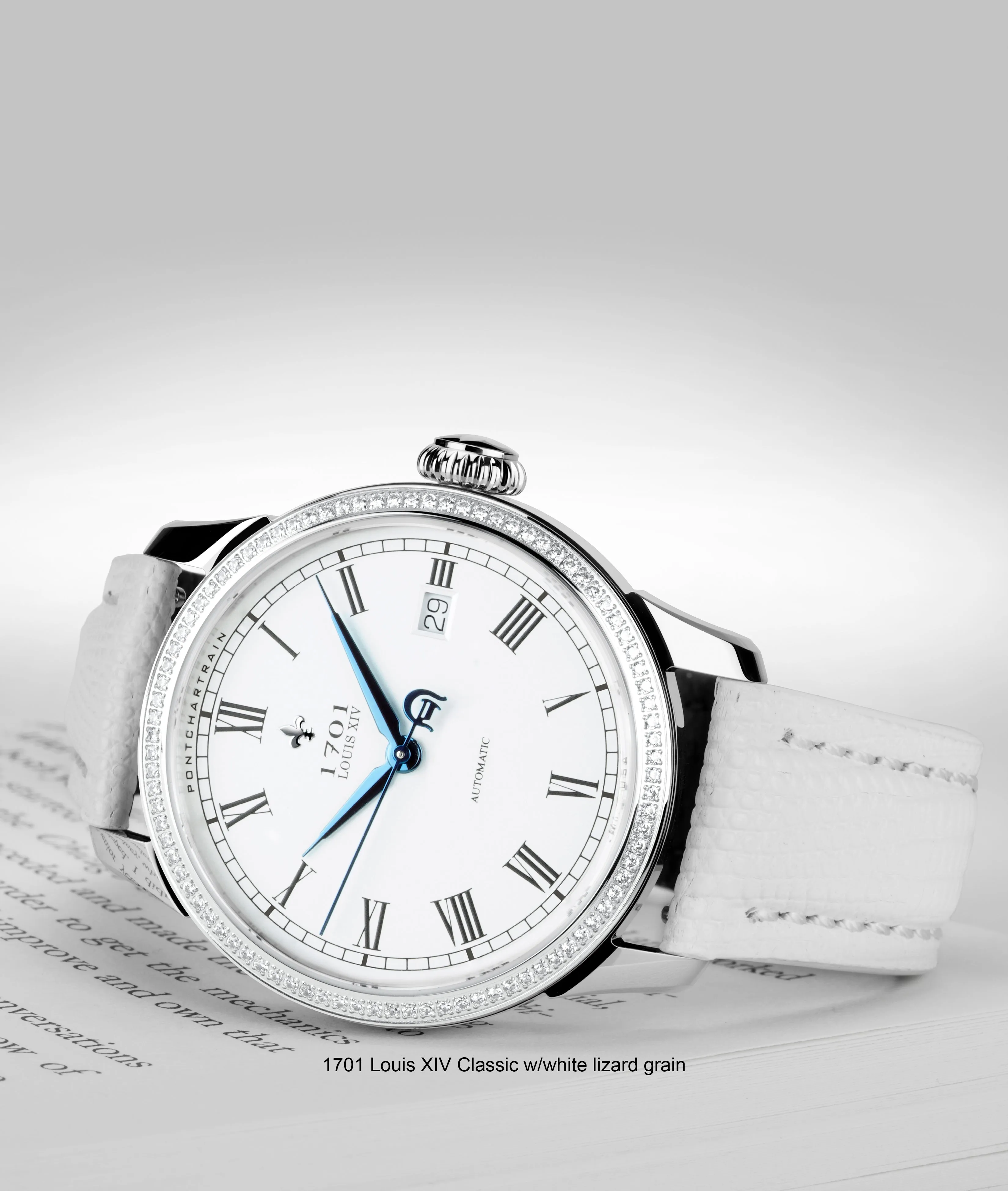 39mm Women's 1701 Pontchartrain Louis XIV classic Exhibition