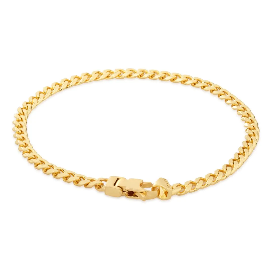 4mm Miami Cuban Link Bracelet