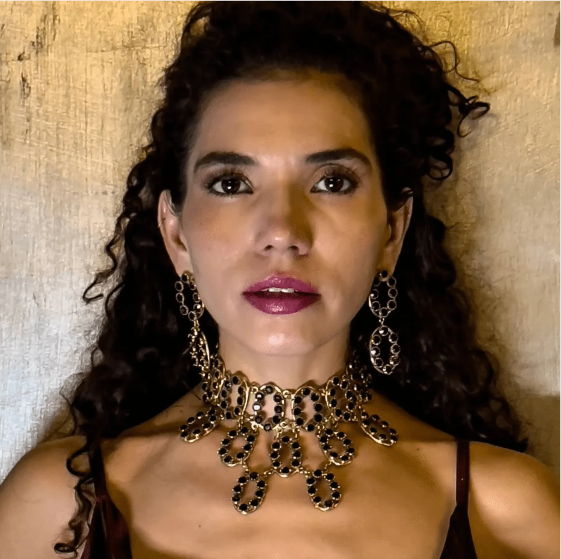 Amulets of Glamour Earrings-Jet