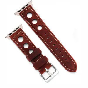 Apple Band ULTRA - Leather - Rally - Red