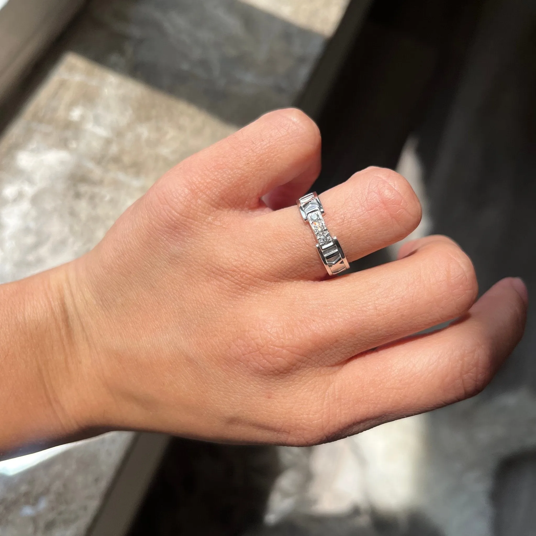 Atlas Diamond Band by Tiffany & Co. Italy