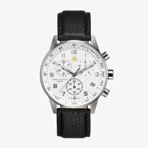 Aviator - White Chronograph Watch