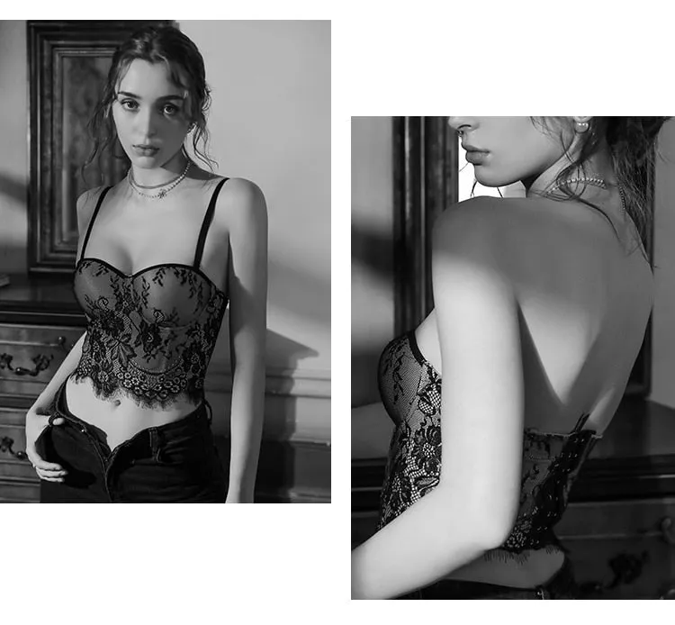 Back underwear ladies bra