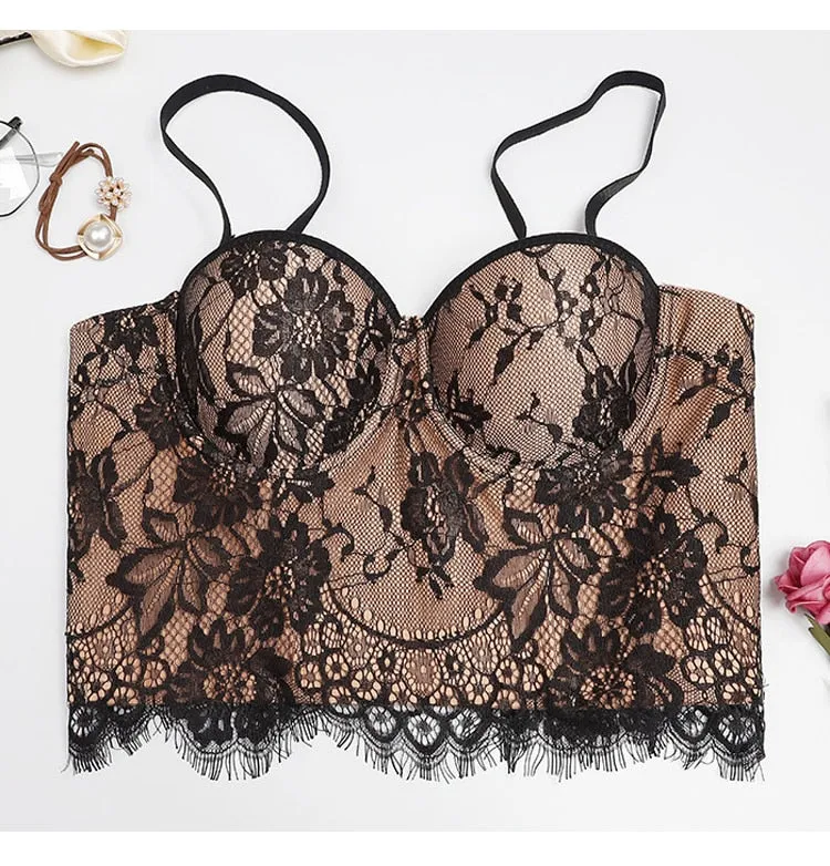 Back underwear ladies bra