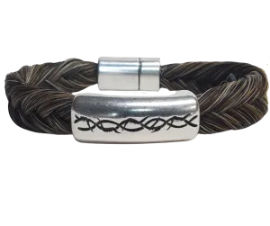 Barb Wire Horsehair Bracelet