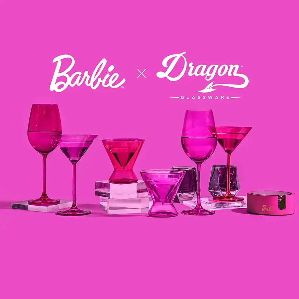 Barbie™ X Dragon Glassware® Martini Glasses