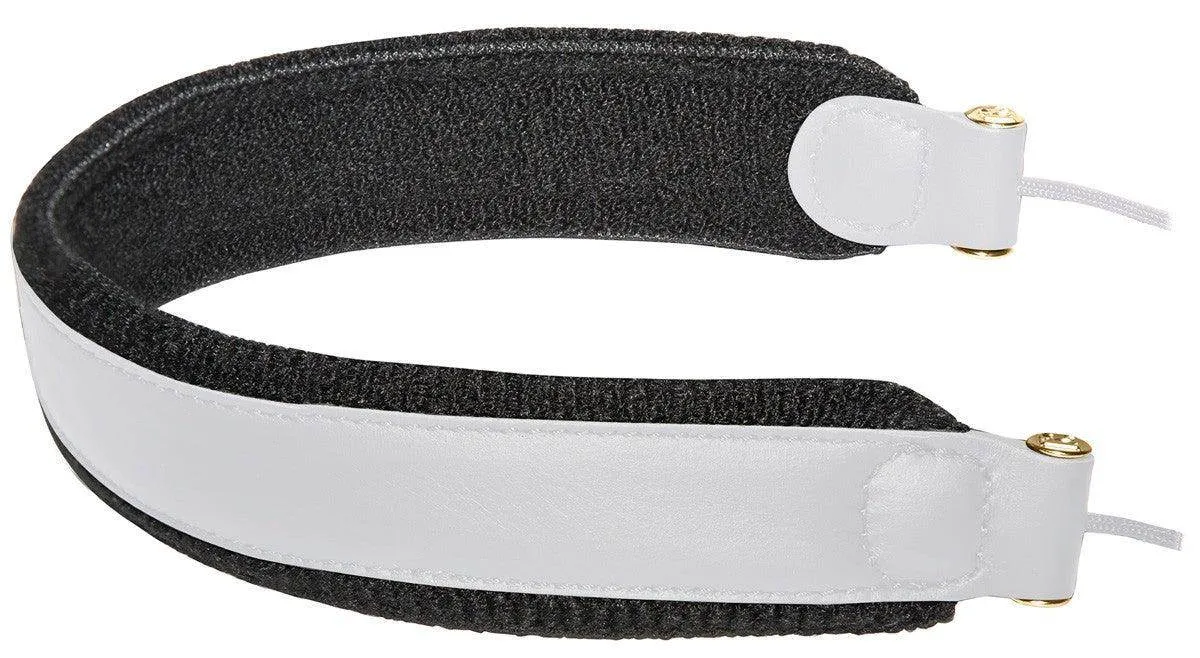 BG Saxophone Leather Strap ~ White ~ Alto, Tenor Sax