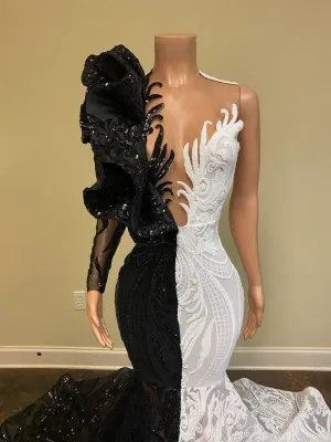 Black and White Prom Dresses