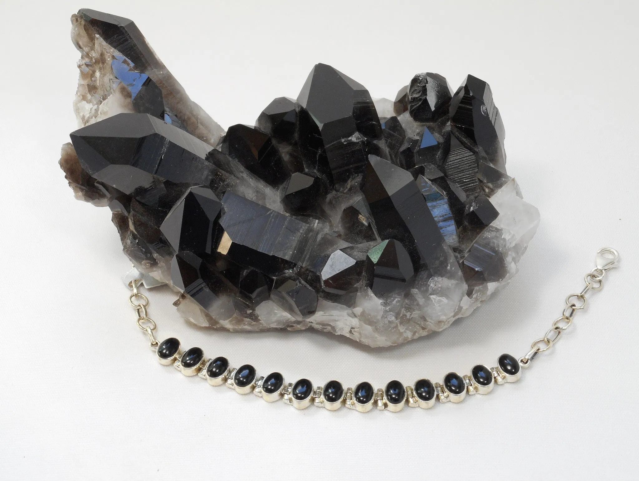 Black Onyx Tennis Bracelet 1