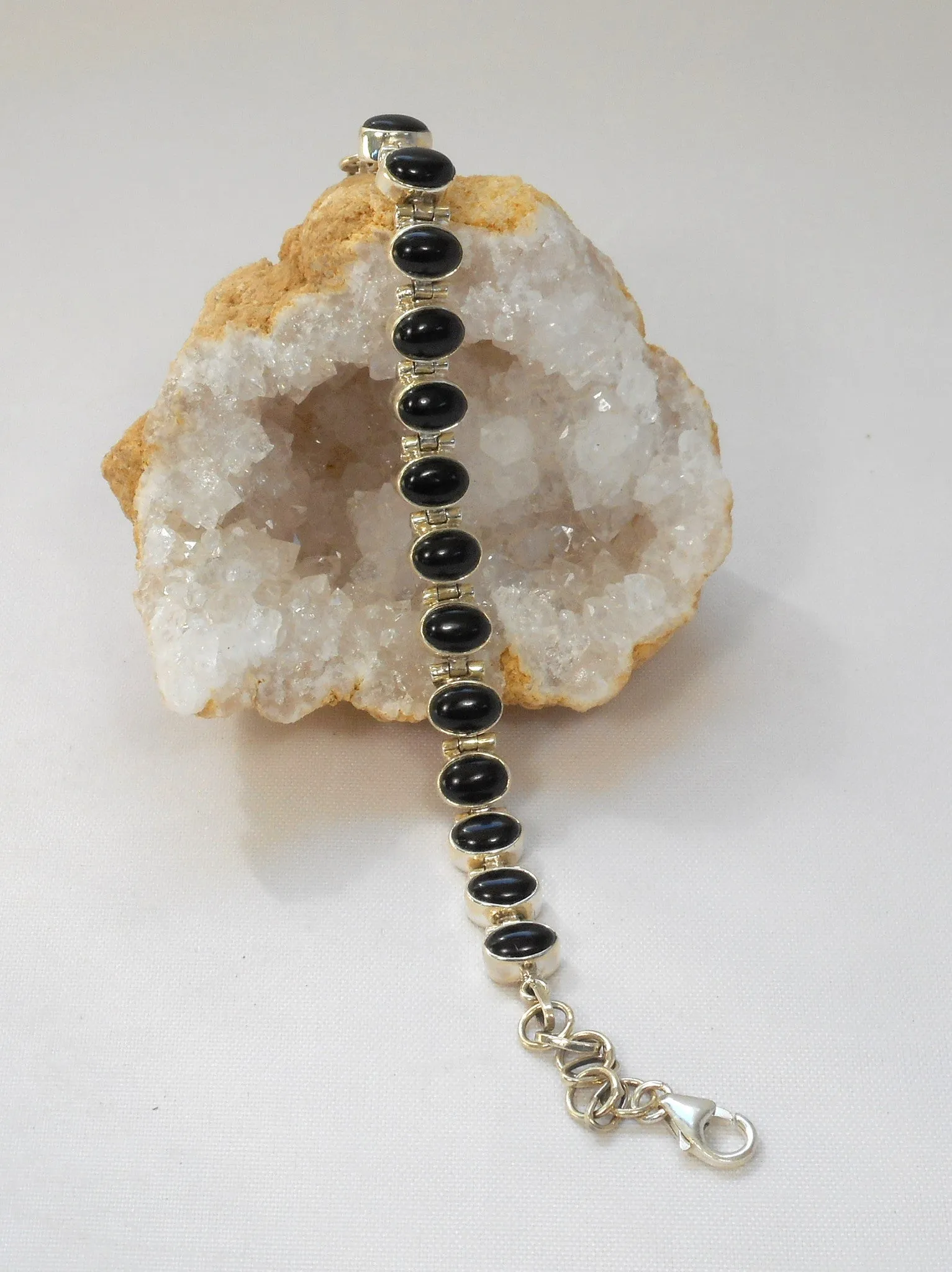 Black Onyx Tennis Bracelet 1