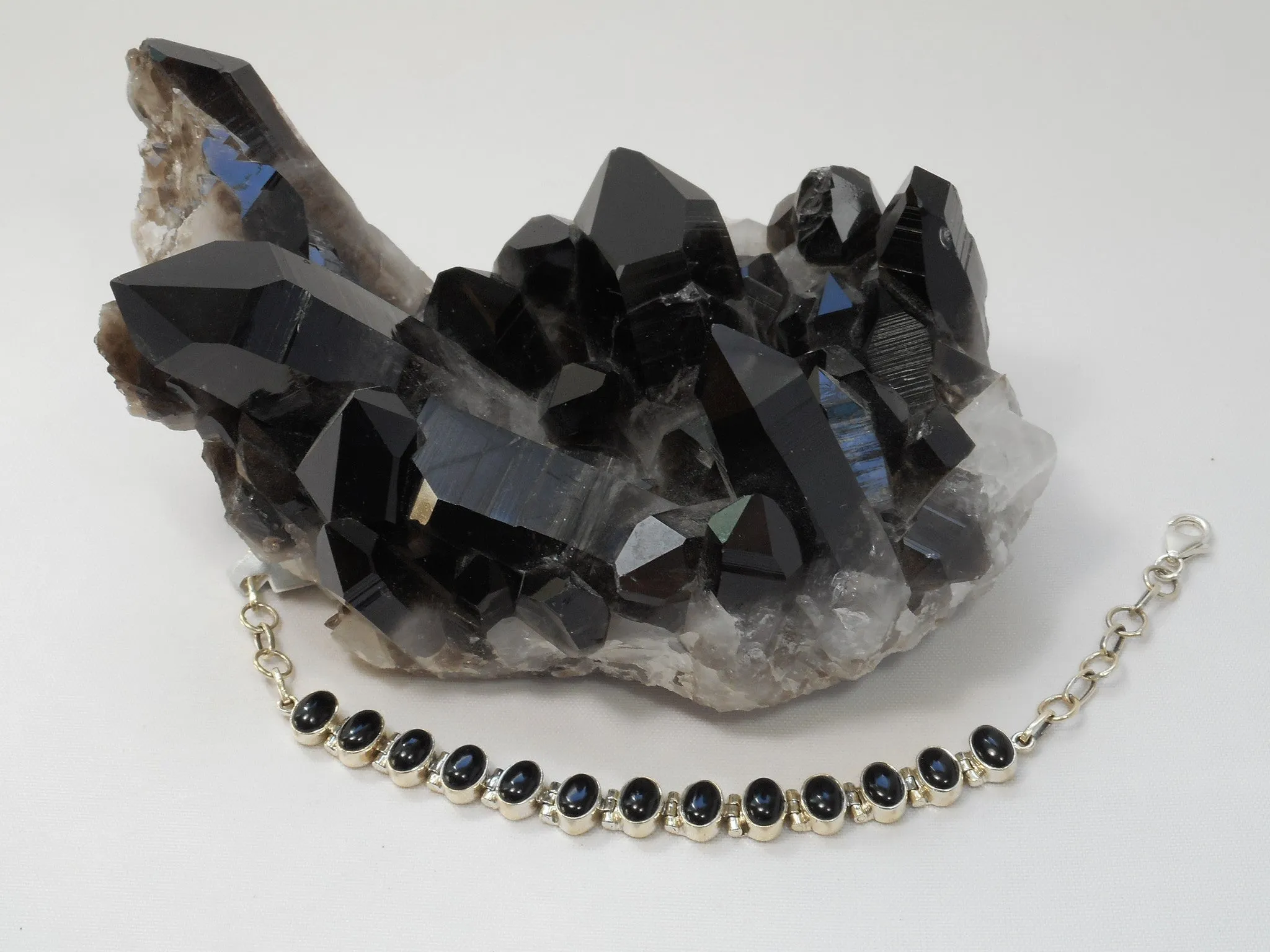 Black Onyx Tennis Bracelet 1