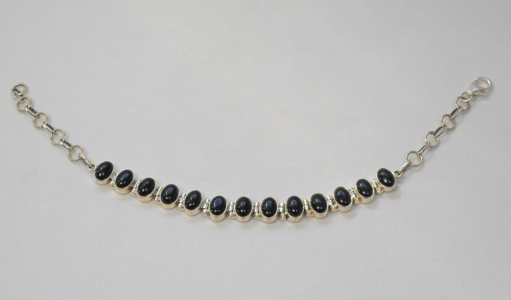 Black Onyx Tennis Bracelet 1