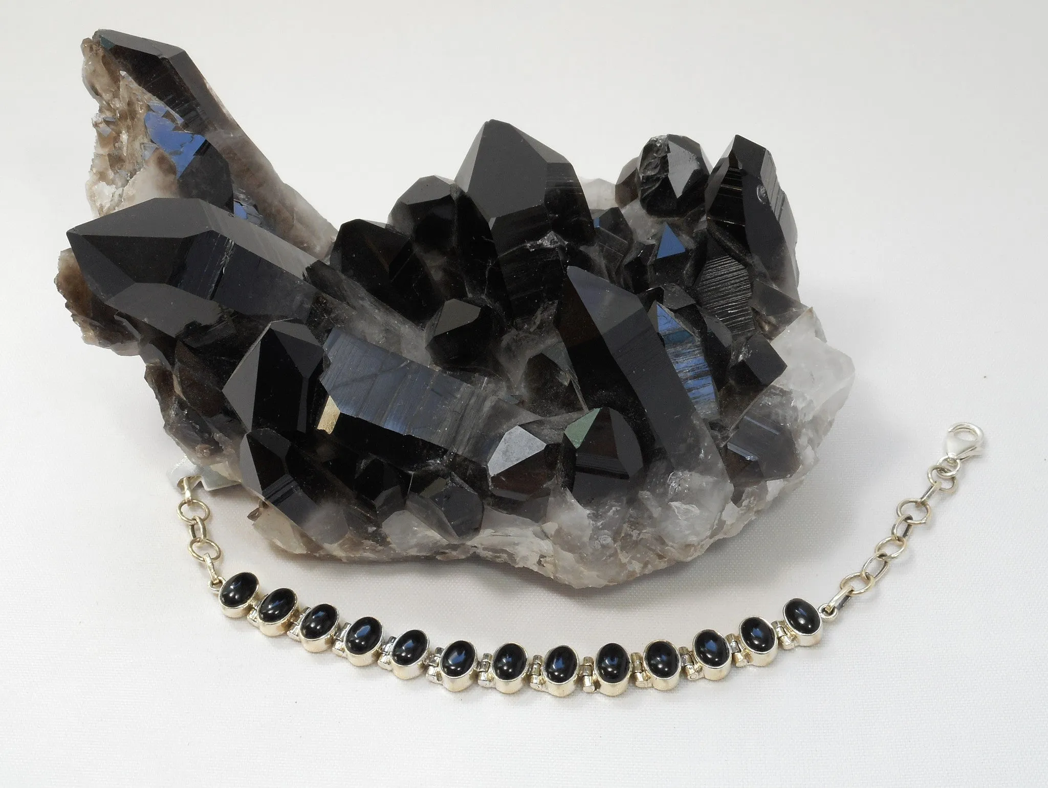 Black Onyx Tennis Bracelet 1