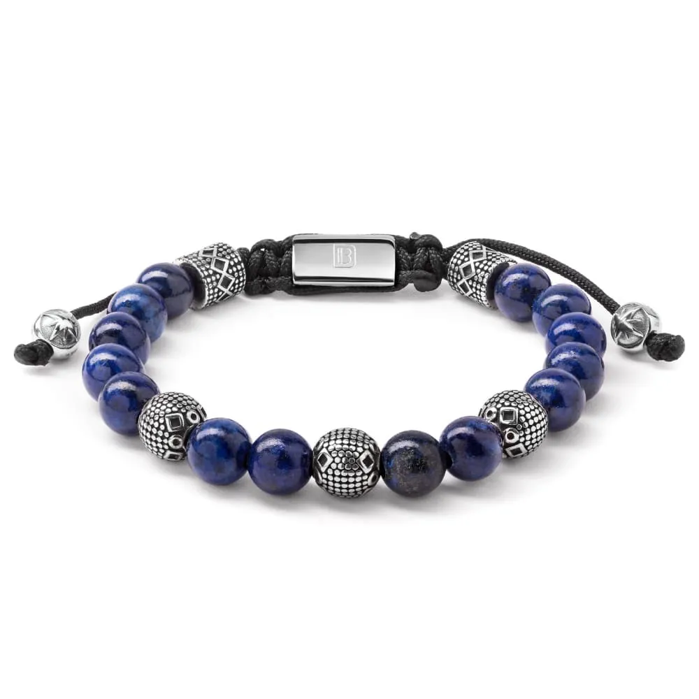 Blue Lapis and Silver Tropez