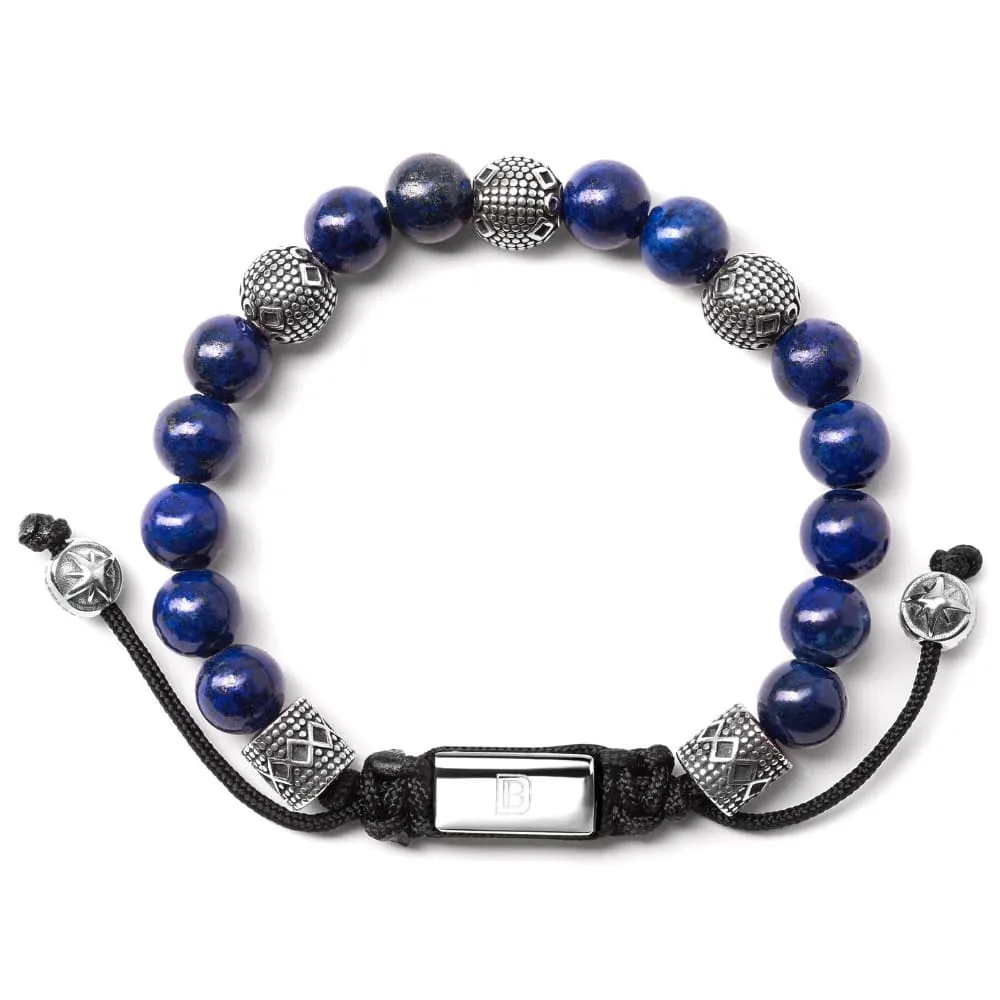 Blue Lapis and Silver Tropez