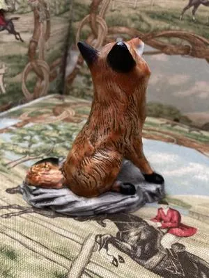 Bottle Opener Sitting Red Fox Scott Products Vintage