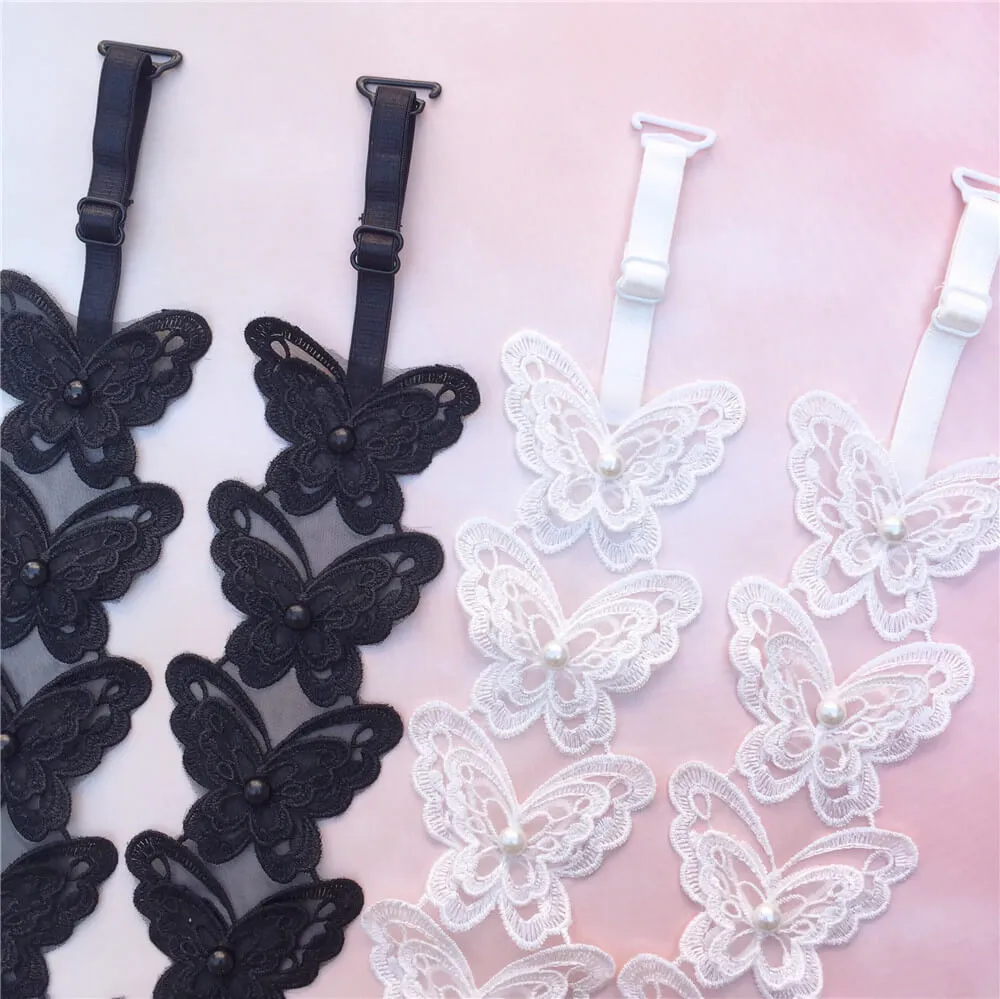 Butterfly Lace Bra Strap
