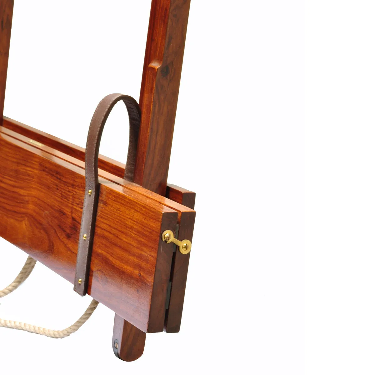 Campaign Furniture: Corbett Folding Gun Rack