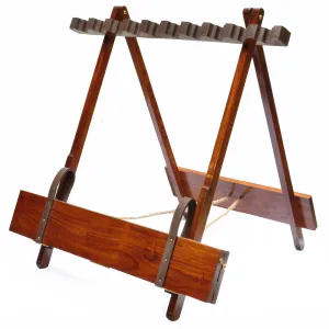 Campaign Furniture: Corbett Folding Gun Rack