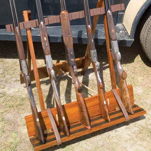 Campaign Furniture: Corbett Folding Gun Rack