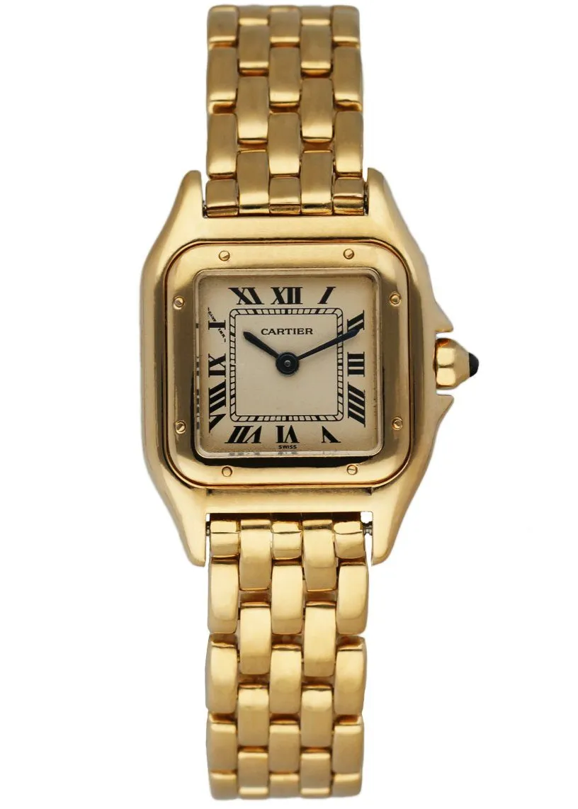Cartier Panthere 18K Yellow Gold Ladies Watch