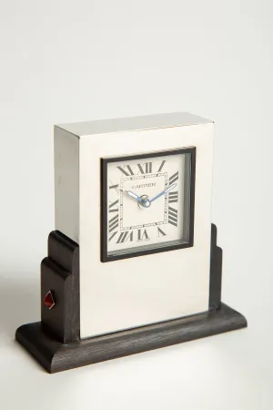 CARTIER | VINTAGE ART DECO 'PENDULETTE BASCULANTE' CLOCK