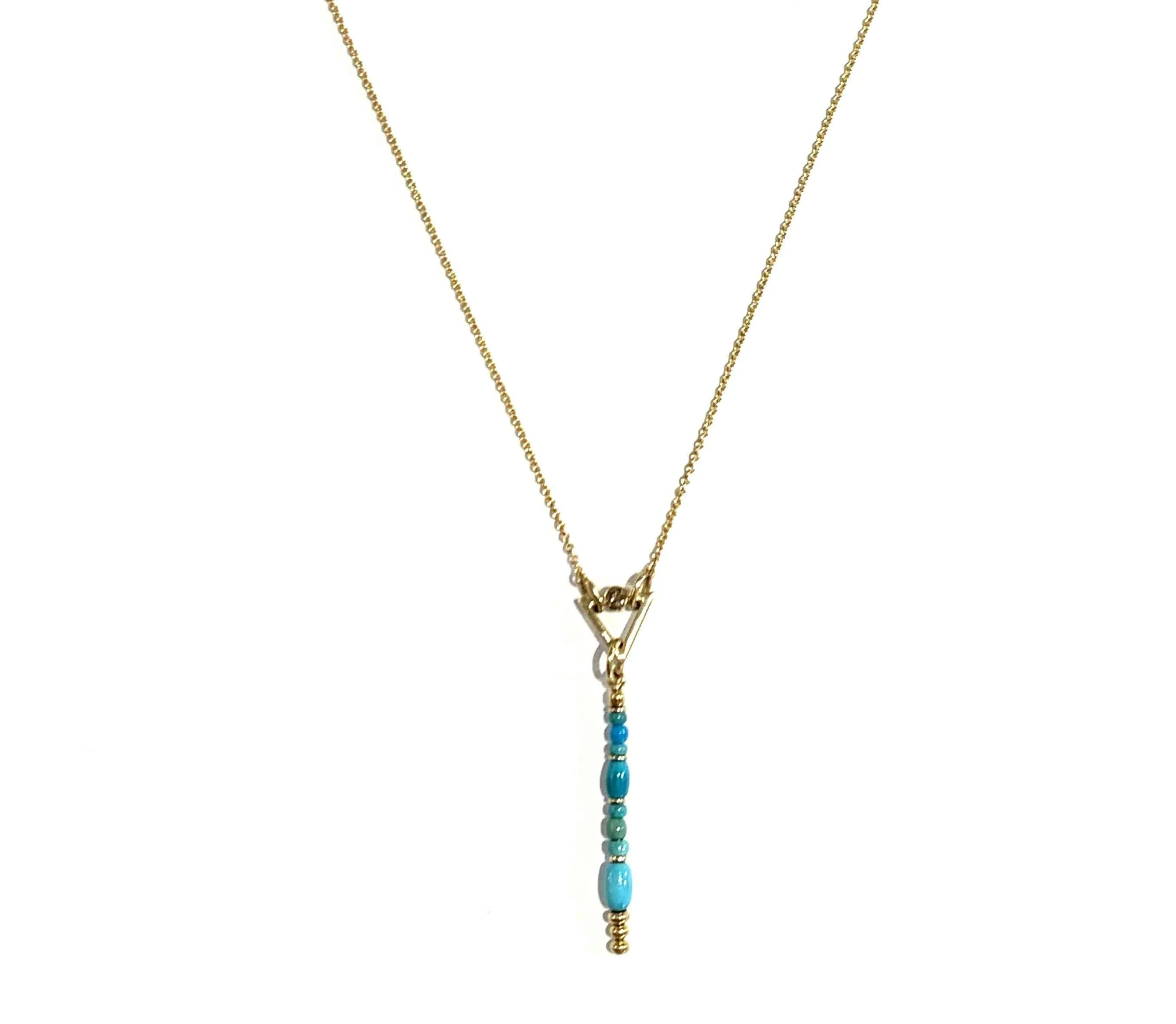 Cerrillos Triangle Necklace