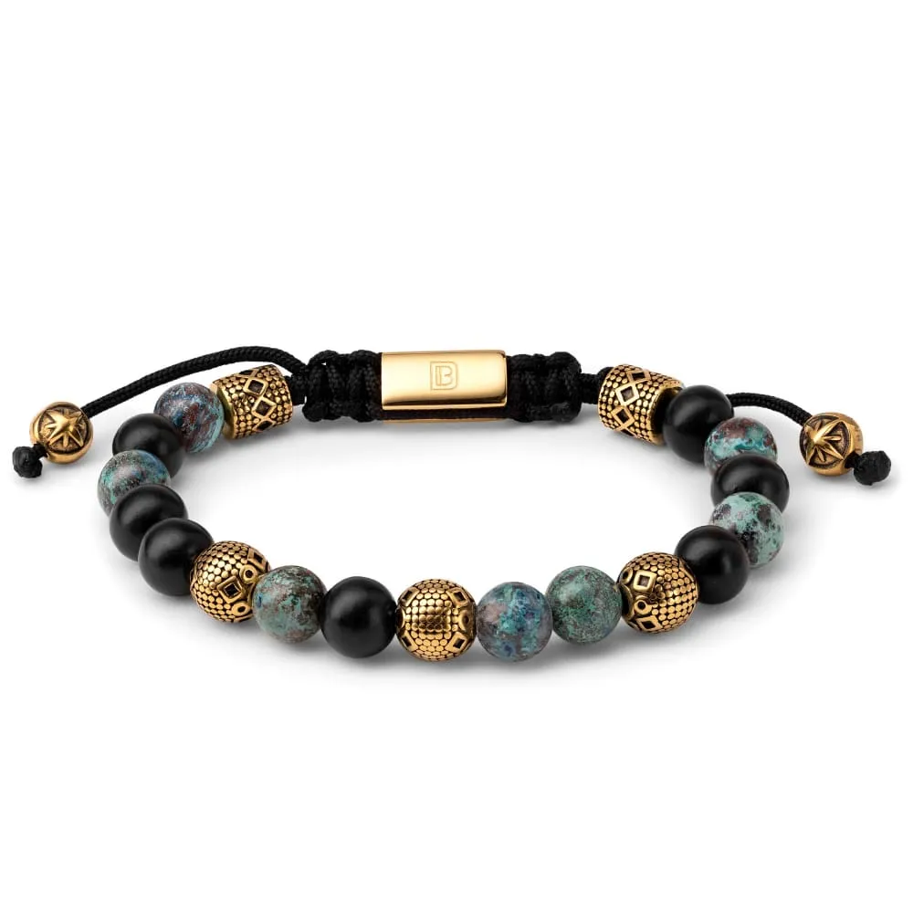 Chrysocolla, Wood, and Tropez