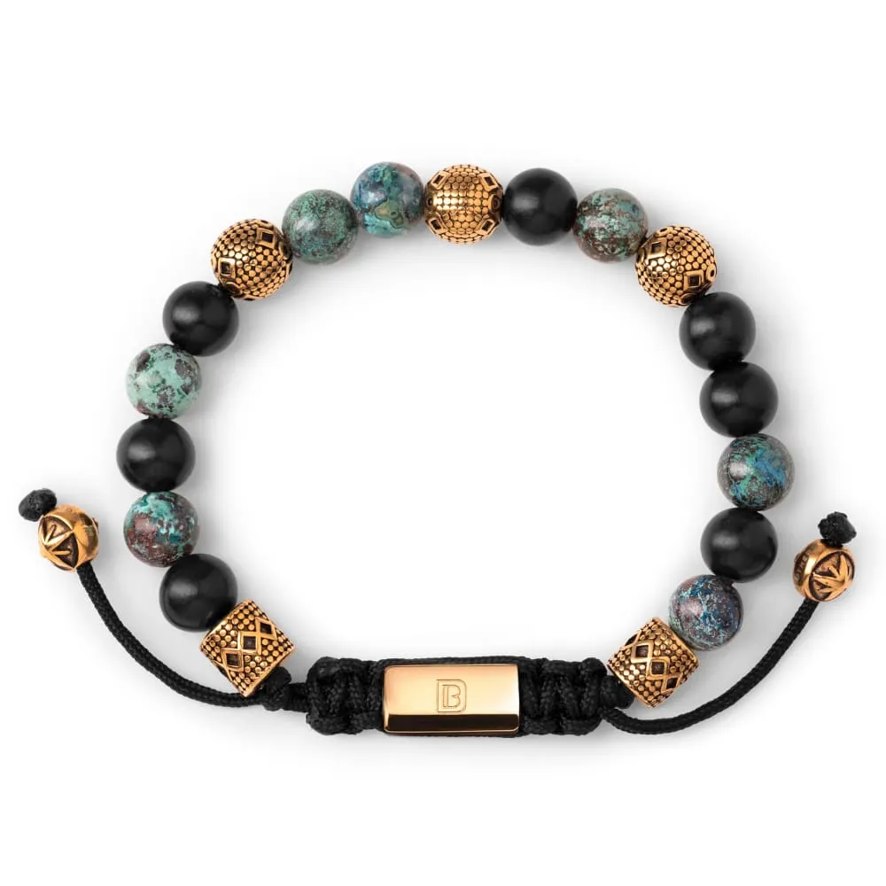 Chrysocolla, Wood, and Tropez