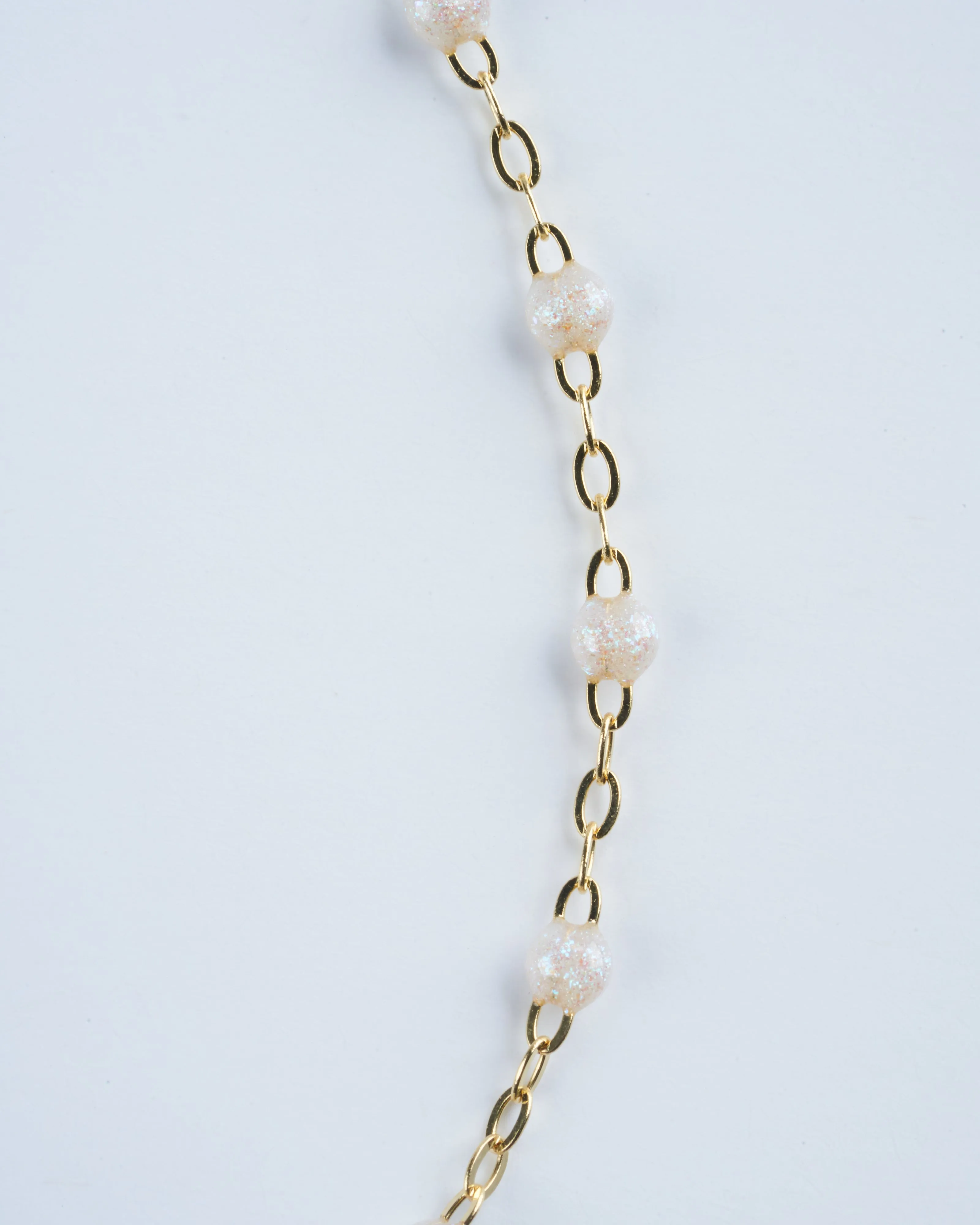 classic gigi bracelet 6.7" bracelet with opal - yellow gold with opal