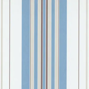 Coordinated Stripes Grey Turquoise 5749-18 Wallpaper