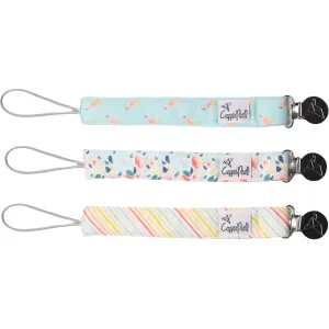 Copper Pearl Binky Clips | Leilani