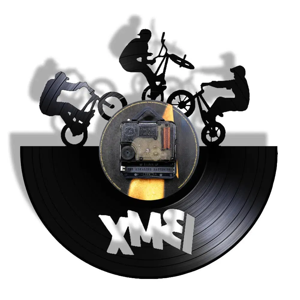 Cycolinks BMX Vintage Vinyl Clock