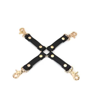 Dark Secret Four-Way Leather Hogtie