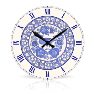 Decorative <br>Round Acrylic Wall Clock 10.75"