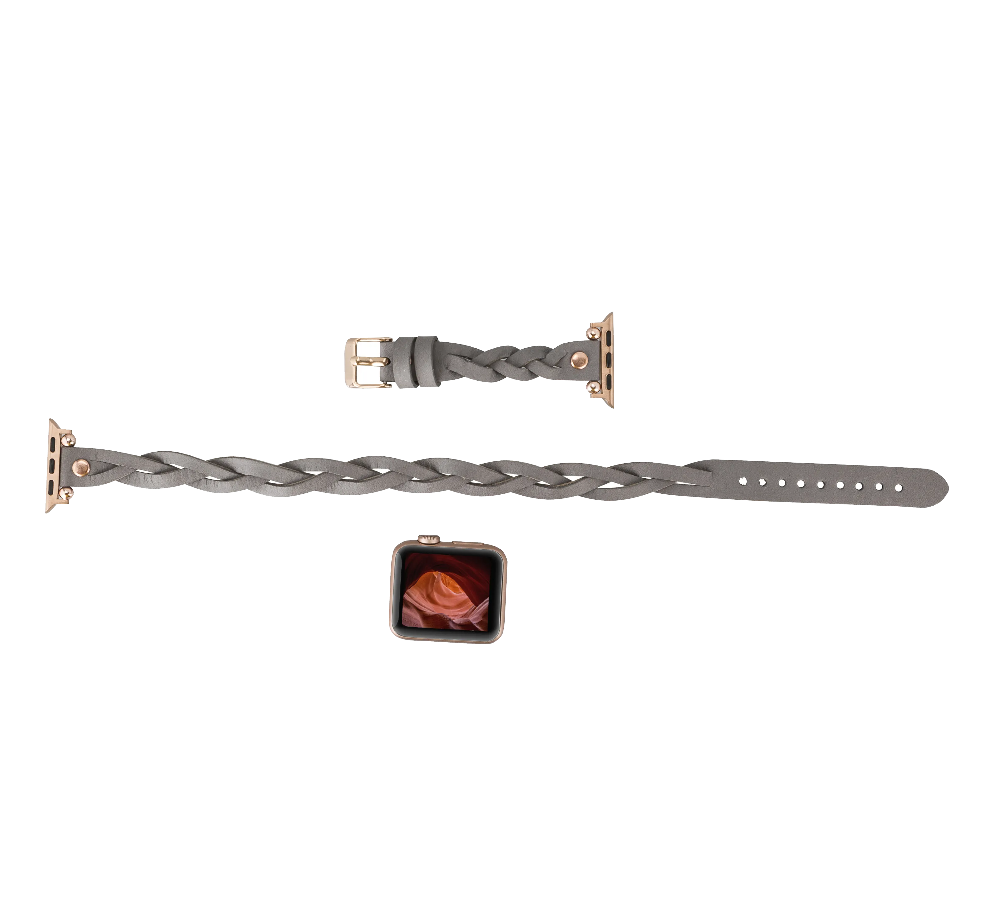 DelfiCase Sheffield Double Tour Watch Band for Apple & Fitbit/Sense
