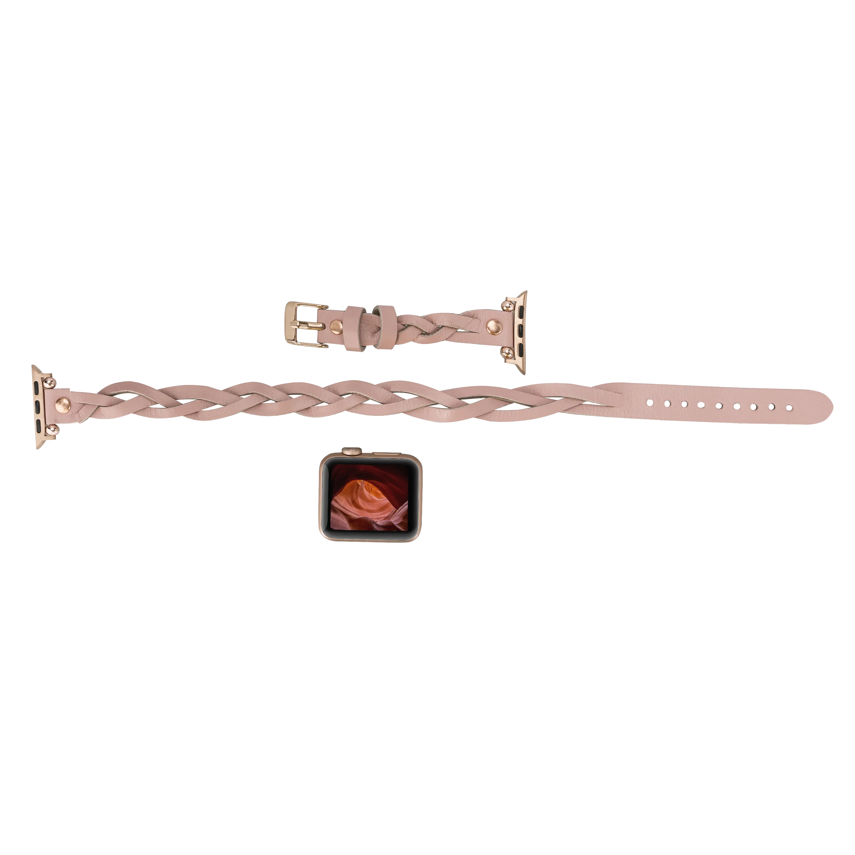 DelfiCase Sheffield Double Tour Watch Band for Apple & Fitbit/Sense