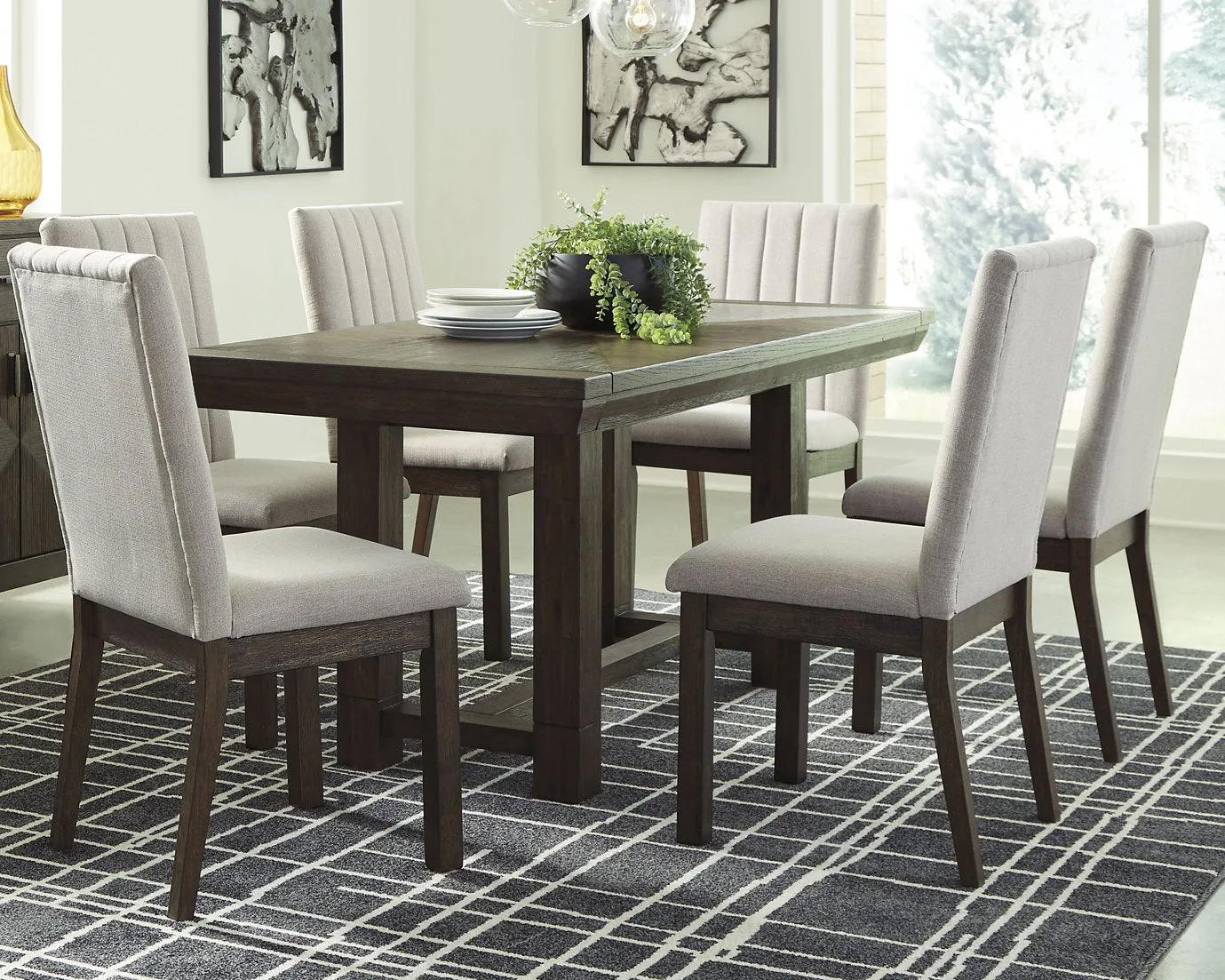 Dellbeck 9-Piece Dining Package