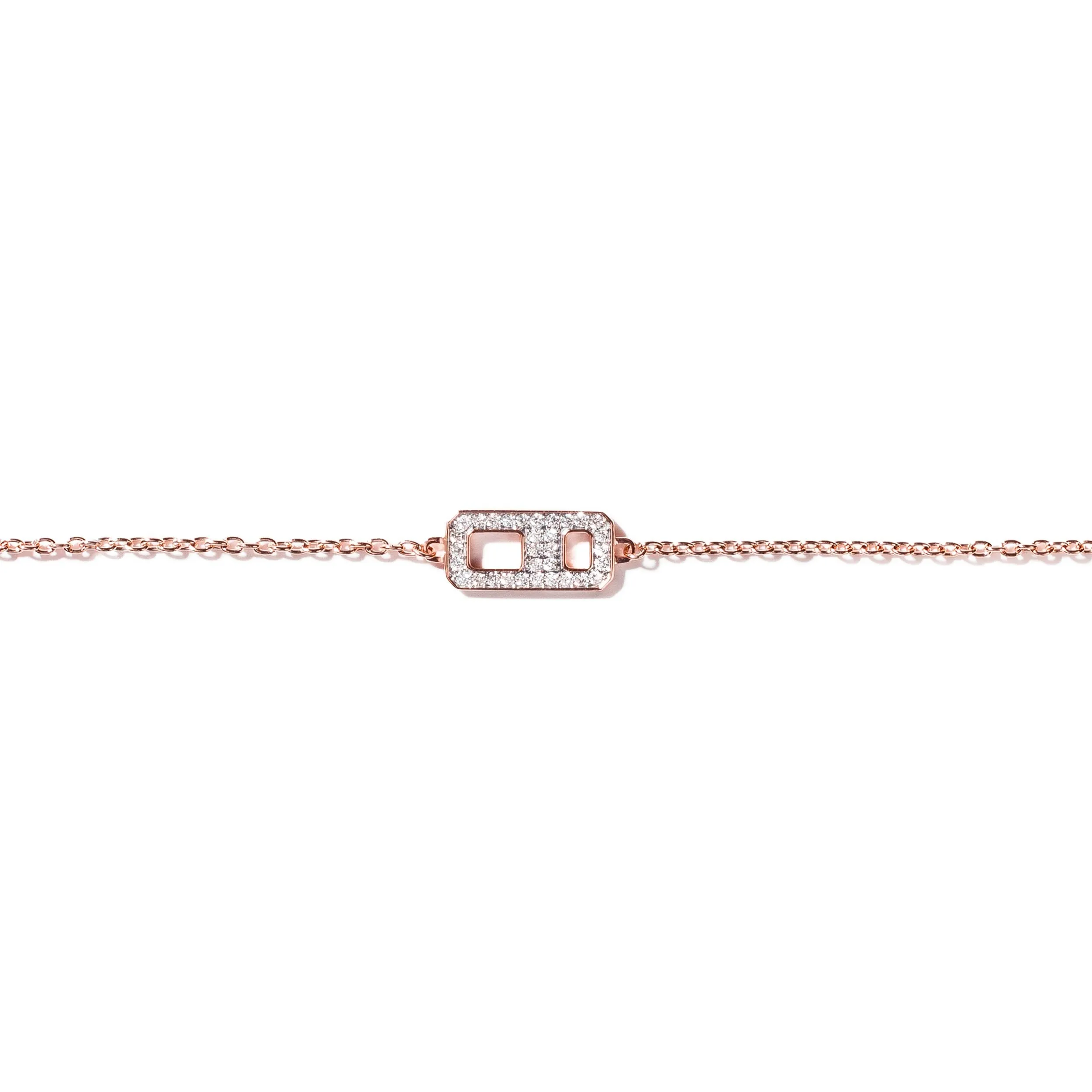 DNA Mini Pave Diamond Bracelet